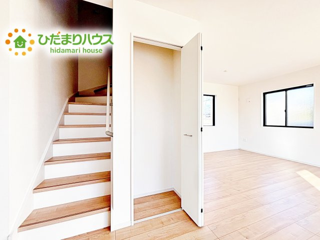 【収納】 | 水戸市平須町1期　新築戸建 | ちょこっとした収納があることで、消耗品のストックをするのにも便利です☆