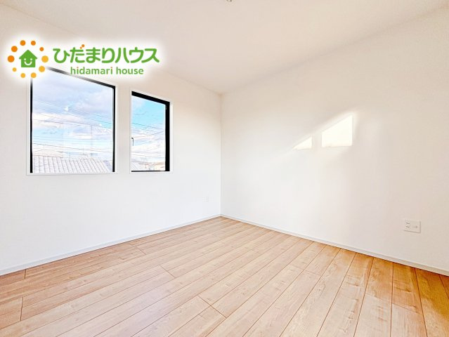 【洋室】 | 水戸市平須町1期　新築戸建 | ご家族様一人ひとりの大切なプライベート空間。シンプルなデザインなので、趣味・感性で個性的に飾ることができます♪