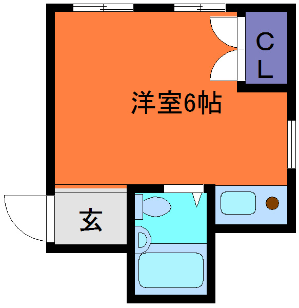 六甲トワニハウスの間取り