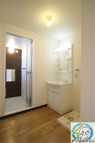 メゾンやましょうの独立洗面台|パース写真