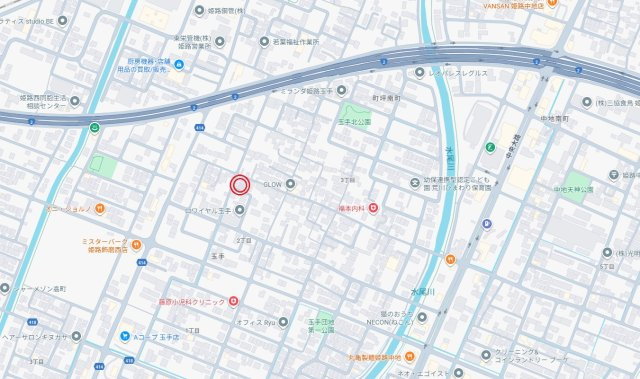 【地図】 | 姫路市玉手2丁目（全2棟）1号棟