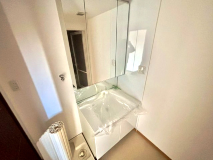 ハッピーコート飾磨の洗面所