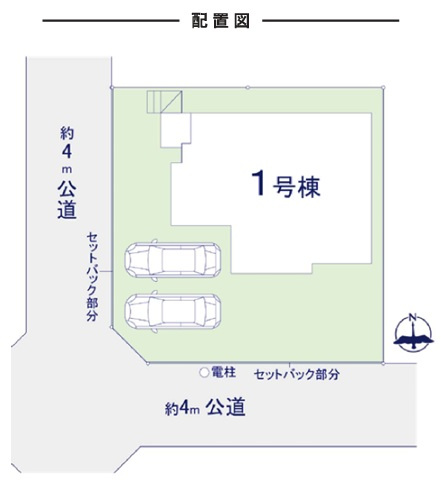 船橋市松が丘２丁目１７期の区画図