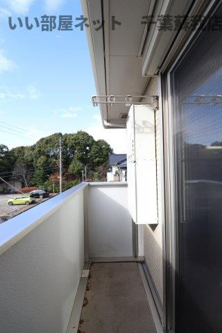 シャリテレーヴ　Ｂのバルコニー|落ち着いた時間を過ごせるバルコニーです