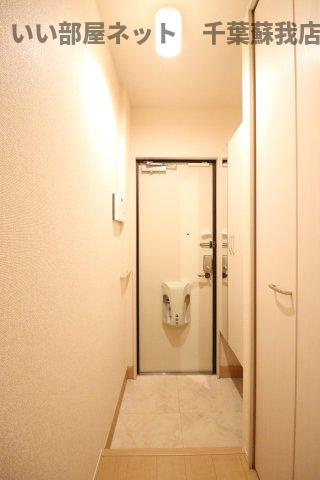 シャリテレーヴ　Ｂの玄関|シンプルで使いやすい玄関です