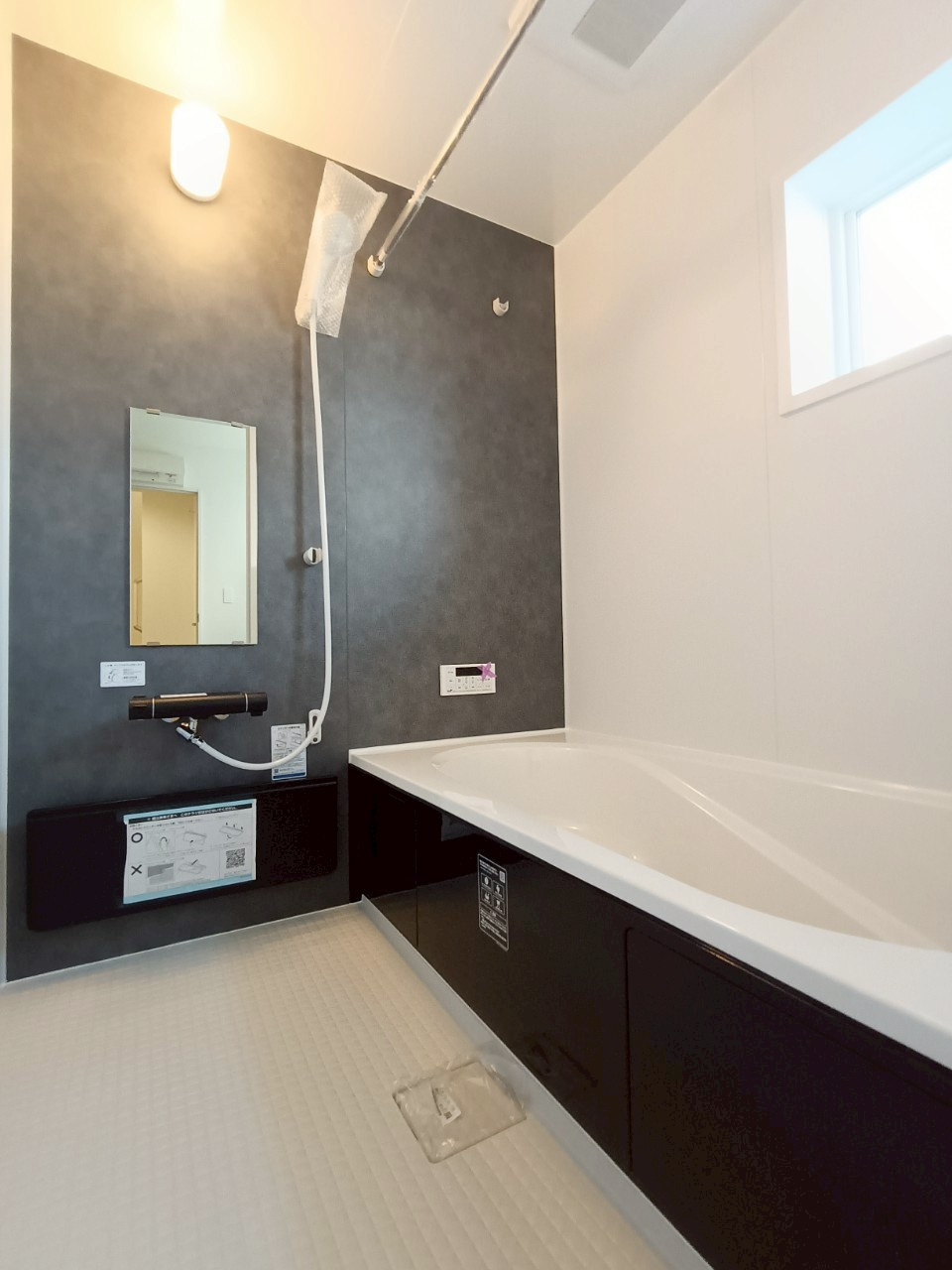 三郷市　戸ケ崎3丁目　新築戸建　全10棟の浴室|施工例です