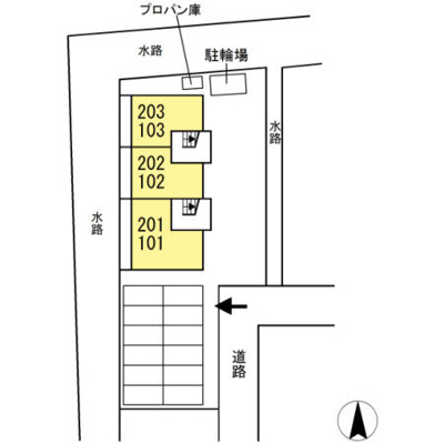 【区画図】 | セジュール今村