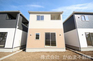 【外観】 | クレイドルガーデン鹿沼市東町　第5 | 〇外観〇
敷地面積181.05㎡　延床面積105.09㎡　　/26.3.8撮影
