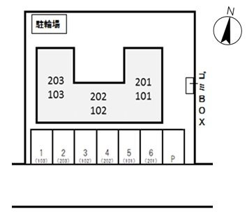 【区画図】 | フェリーク庭瀬