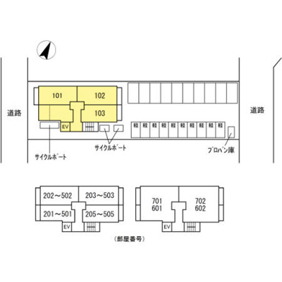 【区画図】 | アルカンシエル