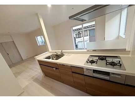 広島市安佐北区落合南3丁目　新築一戸建てのキッチン