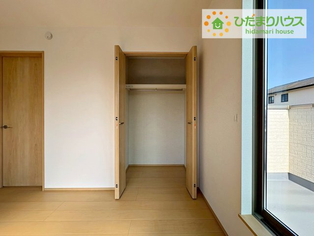 ひたちなか市足崎　新築戸建　A号棟の収納|全居室収納スペースあり！荷物が多くても十分に納まります(^^♪