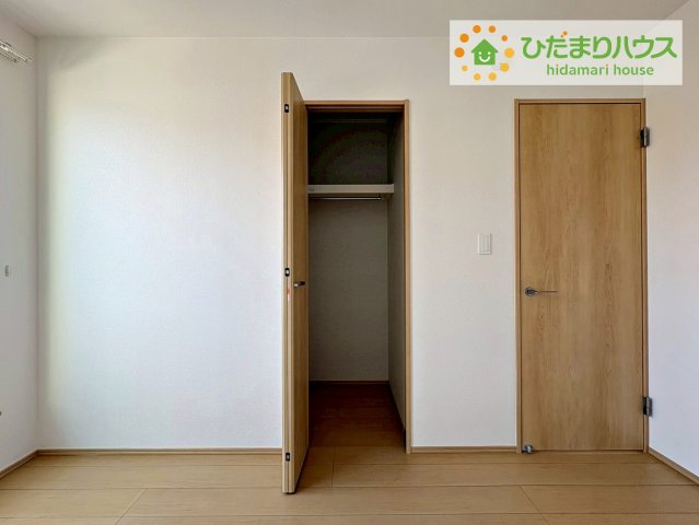 ひたちなか市足崎　新築戸建　A号棟の収納|洋室B　収納