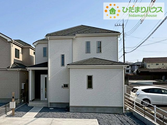 ひたちなか市足崎　新築戸建　A号棟の外観|今から見たいも大歓迎！お気軽にお問い合わせください☆彡