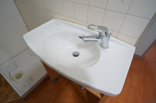 田村マンションの洗面所