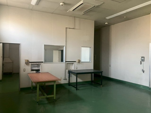 江松1丁目工場の内装