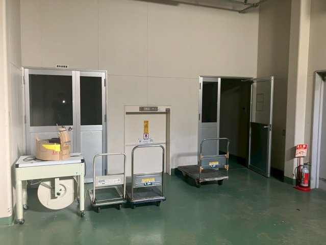 江松1丁目工場の内装