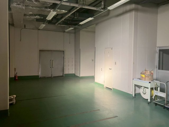 江松1丁目工場の内装