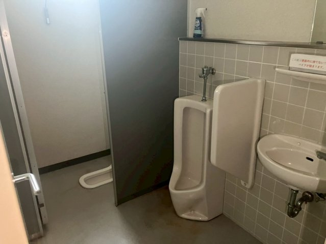 江松1丁目工場のトイレ