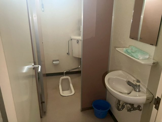 江松1丁目工場のトイレ