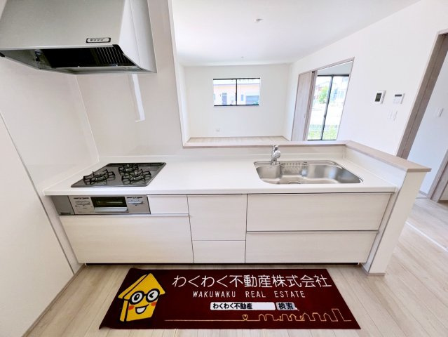 島田市中河　新築住宅のキッチン