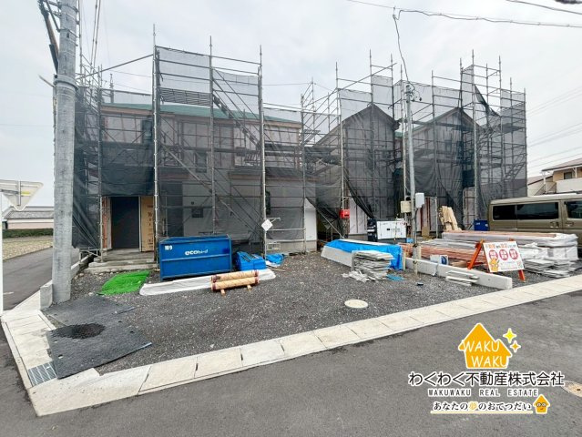 島田市中河　新築住宅の外観|【Ａ号地】2026年2月23日撮影
初倉小・初倉中エリア