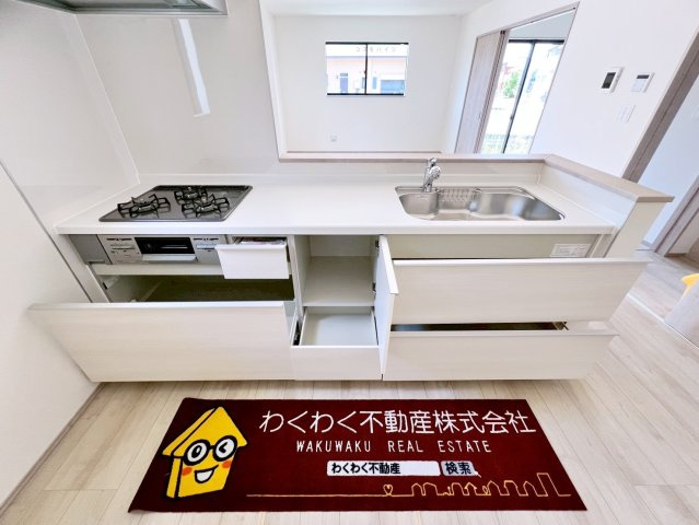 島田市中河　新築住宅のキッチン
