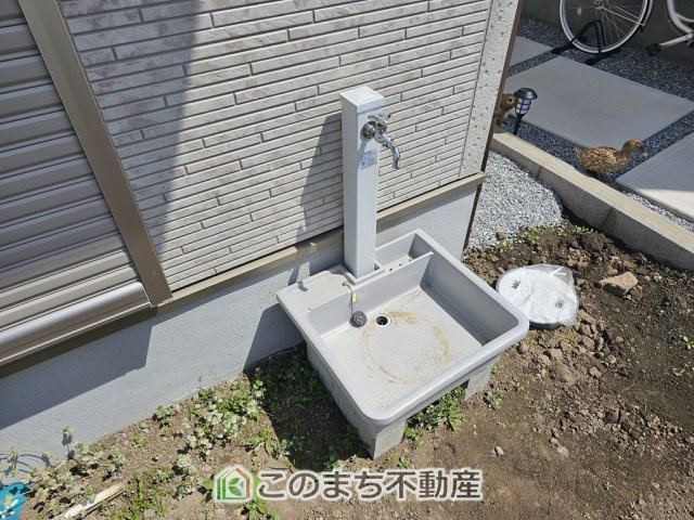 いろどりアイタウン栃木市大宮町22-P1　の設備|外水栓はアウトドアやガーデニング、車のお手入れにも活躍します。