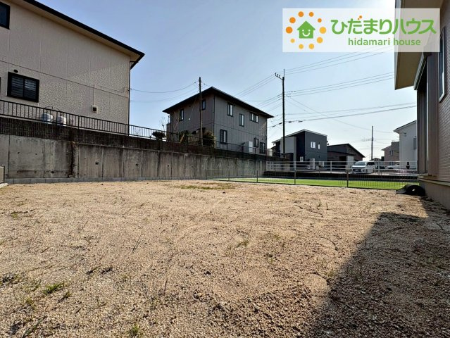ひたちなか市足崎　新築戸建　B号棟の庭|家族みんなで広～いお庭でバーベキューが楽しめます(^^♪