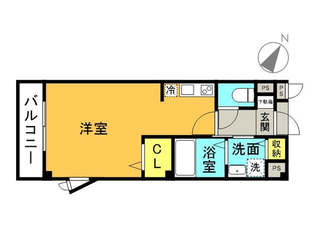 中野区白鷺3丁目のアパートの画像
