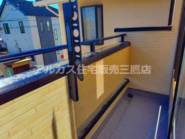 【内覧動画公開中！】西東京市住吉町４丁目 西武池袋線 ひばりヶ丘駅 新築戸建のバルコニー