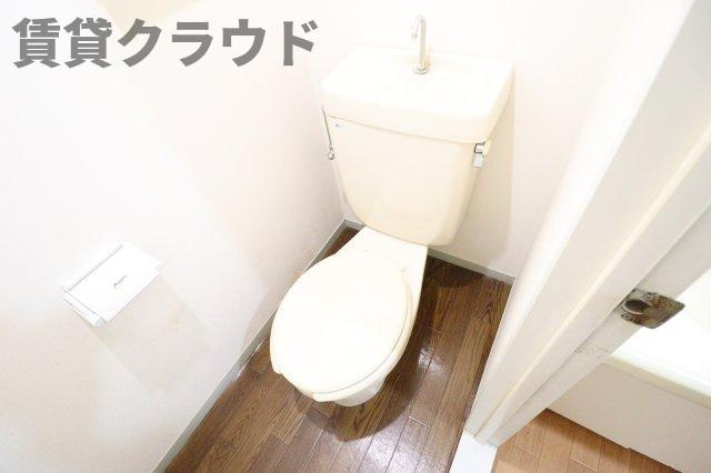 サンモールおゆみ野　Ｂのトイレ|コンパクトで使いやすいトイレです