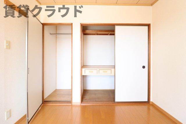 サンモールおゆみ野　Ｂの収納|大きなものも収納できそうです