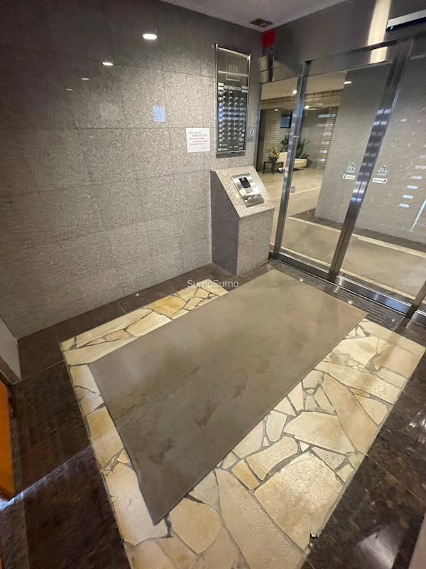 大阪市中央区博労町４丁目の賃貸マンションのエントランス