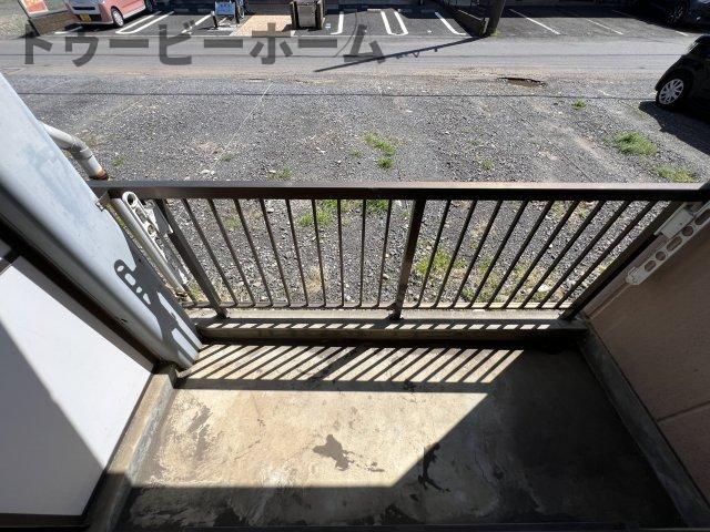 フローレンス富士見のバルコニー|落ち着いた時間を過ごせるバルコニーです