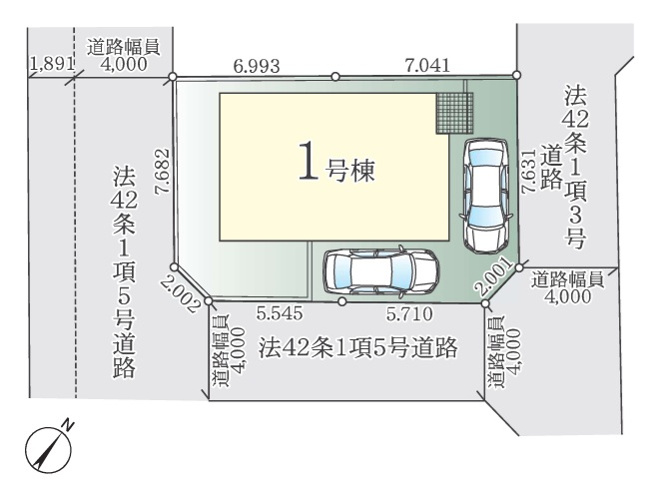 【区画図】 | 船橋市新高根６丁目２期