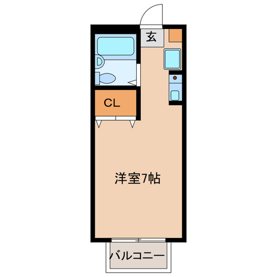 【間取り】 | コーポ里美Ⅲ
