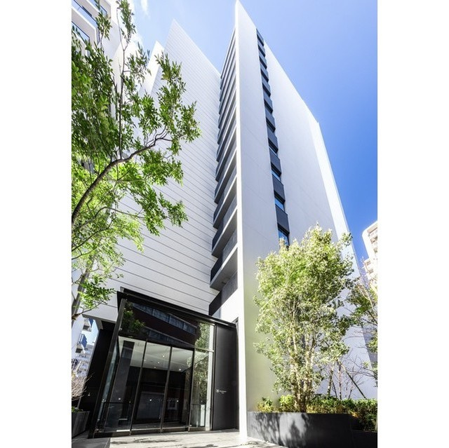 ザ・パークハビオ入谷のエントランス|2023年2月撮影