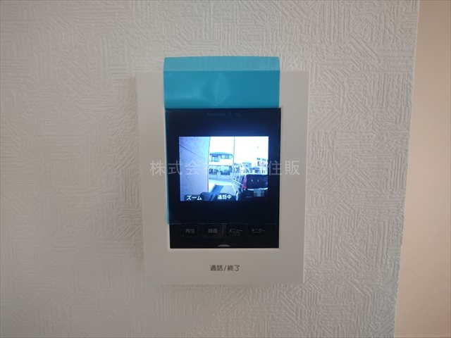 【セキュリティ】 | 鶴ヶ島市中新田第５　全１棟 | TVモニター付インターホン