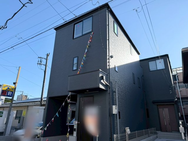 川口市上青木西11期　新築一戸建て　2号棟の外観|落ち着いた雰囲気の外観です