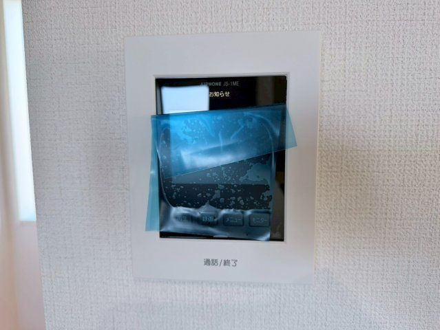 川口市上青木西11期　新築一戸建て　2号棟のセキュリティ|モニター付きインターホン
