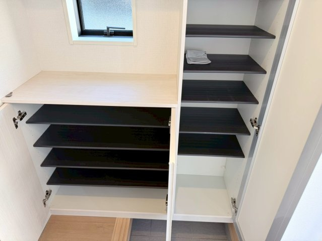 川口市上青木西11期　新築一戸建て　2号棟の収納|収納スペース豊富です