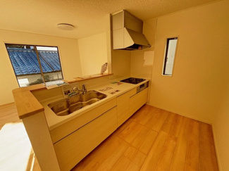 【キッチン】 | 安佐北区口田4（安芸矢口駅）NO2 | 機能的なシステムキッチン☆都市ガス