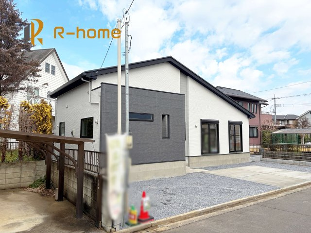 龍ケ崎市平台6期　新築戸建て　1号棟の外観|建物完成いたしました！ご予約で『平日』や『夕方』などでもご見学可能です！