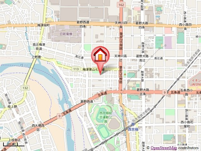 メゾン・ド・ステラの地図