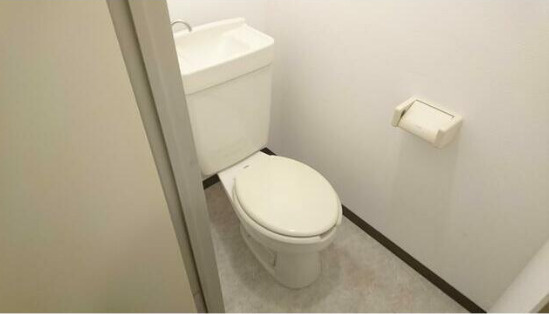 杉並区高円寺北３丁目の賃貸マンションのトイレ