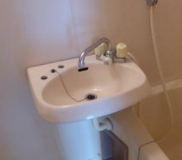 杉並区高円寺北３丁目の賃貸マンションの洗面所