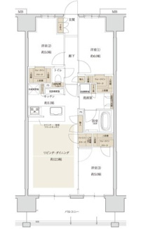 【間取り】 | サンクレイドル宇都宮V