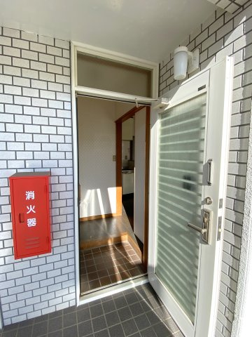 コーポ高師の玄関