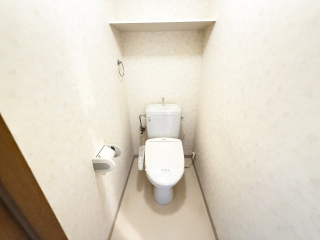 クレール中水道のトイレ